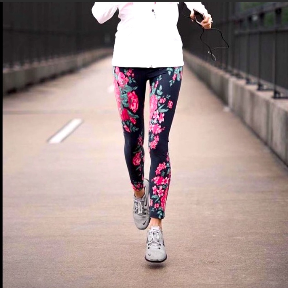 Albion Fit Floral Antigua Extend Legging